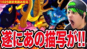 【最新話ワンピース1025話初見読み】双龍図！尾田先生がついにあのシーンを描いた瞬間!! ルフィとモモの助動く！カイドウVSヤマト！ヤマトの過去が酷すぎた…【ワンピースネタバレ】【ワンピース考察】