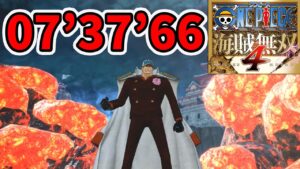 【ワンピース海賊無双4】赤犬で真の海賊無双タイムアタック！必殺技ゴリ押しでいく！【naotin】