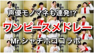 『ワンピースメドレー』を超豪華な妄想して歌ってみた【Mr.シャチホコ×松浦航大】