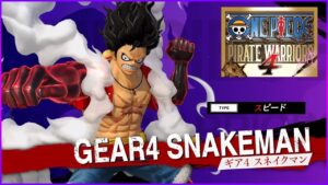 One Piece Pirate Warriors 4 Luffy/Ruffy Gear 4 SNAKEMAN Gameplay/Moveset Preview 🐍