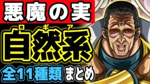 【ワンピース】最強種『ロギア系』悪魔の実一覧まとめ！