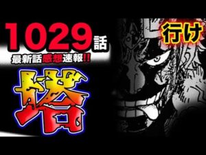【ワンピース 最新話衝撃感想】「塔」サンジがまさかの逃走？キラーVSホーキンスが衝撃の決着？！(予想妄想考察)