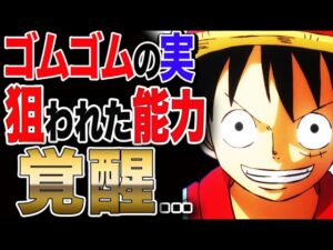 【ワンピース ネタバレ 考察 予想 最新話】世界政府に狙われた ゴムゴムの実 能力の覚醒は あらゆる覇気を無効化する...【ONE PIECE ネタバレ 考察 予想 最新話】