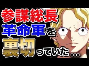 【ワンピース ネタバレ 考察 予想】世界会議で起きた事件 くま奪還のため取引 サボは革命軍を裏切っていた...【ONE PIECE ネタバレ 考察 予想】