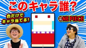 【 ワンピース 】色だけでキャラを当てるクイズ！このキャラ誰でしょう？ONE PIECE