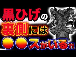 【ワンピース ネタバレ予想】黒ひげの裏側には●●スがいる？！(予想妄想考察)