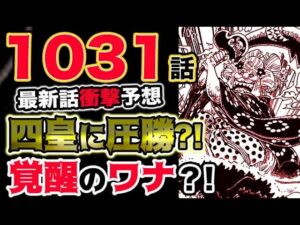 【ワンピース ネタバレ予想】四皇は最悪の世代が倒す？能力覚醒の罠？ルフィがゴムゴムの実を覚醒させる？！（予想考察）
