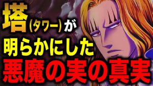 塔のカードが超重要な悪魔の実に関する伏線だった...!!!【ワンピース考察】