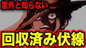 【ワンピース】誰もが知らずに回収されていた伏線総まとめ!!!