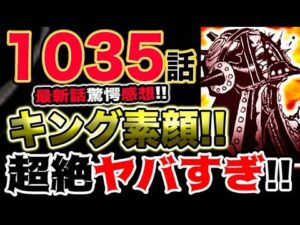 【ワンピース 最新話驚愕感想】ついに判明！キングの素顔が超絶ヤバすぎた！！（予想考察）