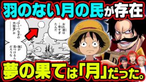 Dと月の関係が確定！？ルフィの夢の果ても判明！！月にまつわる全てがわかる考察！【 ワンピース 考察 】