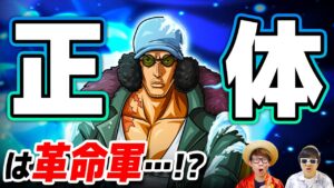 【 ワンピース 】青キジは革命軍…!? 正体が革命軍の可能性があるキャラたちについて！ONE PIECE