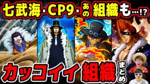 【 ワンピース 】作中に登場するカッコいい組織まとめ！ONE PIECE