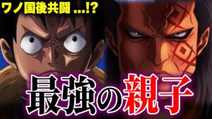 衝撃すぎた!!!!ワンピース史上最強の親子達【ワンピース考察】