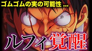 ゴムゴムの実はとんでもない能力を秘めていた...!?【ワンピース考察】