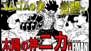 ニカの正体は〇〇様？！太陽の神ニカと象主の繋がりとは？！ゴムゴムの実はすでに覚醒していてルフィは太陽の神ニカの姿になっていた？！【ワンピース ネタバレ