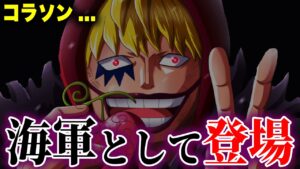 ローを助けたあの人が生きている...!?海軍のあの人に助けられていた【ワンピース考察】