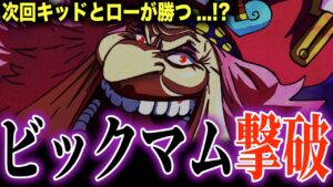 とんでもない法則で判明...!?キッド,ローVSビックマムの決着【ワンピース考察】