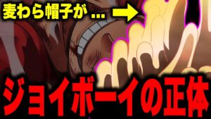 ジョイボーイになったのはルフィの麦わら帽子...!!?【ワンピース考察】