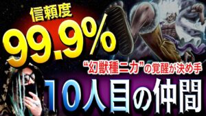 10人目の仲間は◯◯◯【ワンピース ネタバレ】