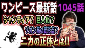 巨大な麦わら帽子は“ニカ”のものだった可能性【ワンピース1045話】【ネタバレ注意】
