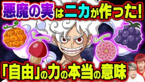ルフィに起きた変化が結末を示していた！？ニカ覚醒、ロジャーがラフテルで見た物、ベガパンク、不自然な悪魔の実、全てが繋がる！？【 ワンピース 1046話 最新話 考察 】 ※ジャンプ ネタバレ 注意