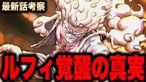 【第1046話】いよいよ判明したカイドウが見たルフィのとんでもない正体...【ワンピース考察】