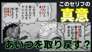 意味深なカイドウのセリフ！解放のドラムニカでルフィが失ったものとは！？実はあいつを・・・！？ワンピース1047話への考察の鍵【ONEPIECE1046話ネタバレ考察】