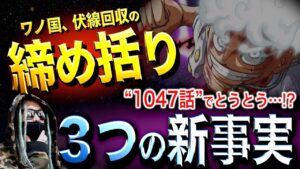 ワノ国ラストに投下される“とんでもない新事実”とは【ワンピース ネタバレ】