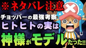 【切り抜き】チョッパーの正体が判明！？【 ワンピース 1047話 最新話 考察 】 ※ジャンプ ネタバレ 注意