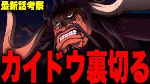 【第1049話】“あの事件”でカイドウがまさかの行動を...!!?【ワンピース考察】