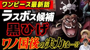 【 ワンピース 】ワノ国編後の黒ひげの実力がヤバい…!? 今何をしてる？ONE PIECE