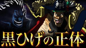 黒ひげの正体はケルベロスでもタコでもありません。【 ワンピース 考察 】 ※ネタバレ 注意