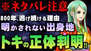 天月トキは月の民だった【 ワンピース 最新 考察 】 ※ジャンプ ネタバレ 注意