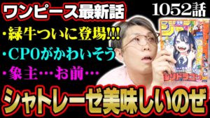 緑牛の正体って！？赤鞘九人男全員の死亡フラグに気づいた？衝撃展開だらけのワノ国編クライマックスを徹底解説！【 ワンピース 1052話 最新話 考察 】 ※ジャンプ ネタバレ 注意