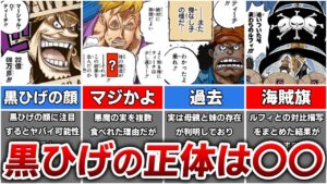 【ワンピース】黒ひげの謎をまとめてみたらガチでヤバい真相が判明