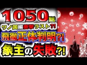 【ワンピース 最神話感想】ワノ国編衝撃ラストとは？飛徹の正体が判明？象主の失敗とは？！(予想妄想)