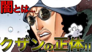 クザンの正体の真相！闇のブローカードフラミンゴですら知らぬその行動の行く末とは・・・？！【ワンピース ネタバレ】