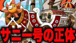 誰も知らないサニー号衝撃の秘密...【ワンピース考察】