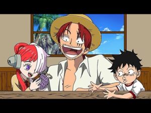 ウタにゴムゴムの実をあげたシャンクス【ワンピース・ONE PIECE FILM RED・新時代・考察・Ado・映画・ウタ・ニカ・フィルムレッド・ルフィ・ネタバレ・アフレコ】