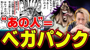 カリブーが内通者！？古代兵器の情報を集める理由が判明！【 ONEPIECE 最新1061話 伏線 考察 ベガパンク 】※ ネタバレ 注意