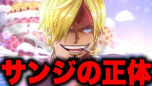 最終章で判明するサンジのにはある一族の血統因子が使われていた...!!?【ワンピース考察】