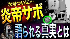 いよいよ真実が明らかに【ワンピース ネタバレ】
