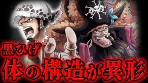 【 ワンピース 】なぜ黒ひげは"体の構造が異形"なのか？真相はローのオペオペで判明する…!? ※ジャンプ最新1063話ネタバレ注意 考察