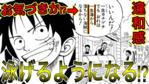 【一巻の重要伏線！？】カナヅチのルフィは船からではなく、海から落ちない海賊になる！？？ルフィは泳げるようになる！？【ワンピース ネタバレ】