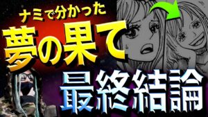 ナミの表情が物語る“答え”はズバリ•••【ワンピース ネタバレ】
