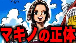 いよいよ判明するマキノの正体が衝撃すぎた...!!?【ワンピース考察】