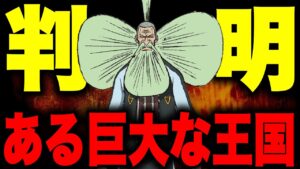 想像の100倍ヤバイ!!!!遂に判明する"ある巨大な王国"の正体とは…【ワンピース考察】