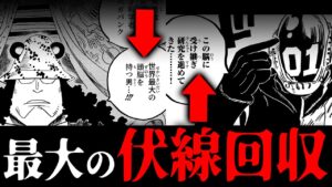 ベガパンクの悪魔の実、判明。【 ワンピース 1067話 チョイ見せ 最新 伏線 考察 】※ ネタバレ 注意