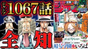 【 ワンピース 1067話 】ベガパンクから予想外の発言で事態が急転！CP0の侵入とくまの不可解な行動も同時発生！【 ONEPIECE ワンピース 最新話 考察 感想 解説】